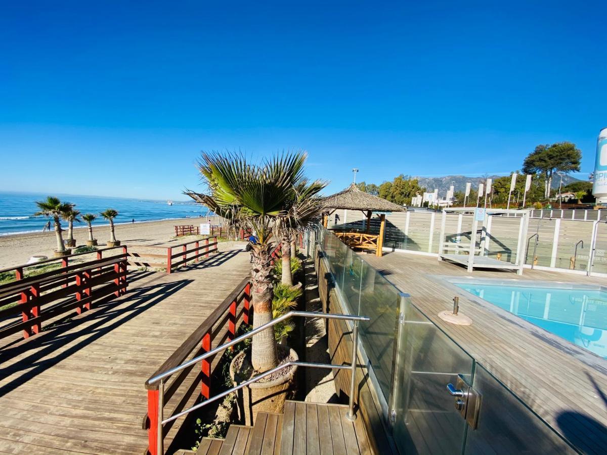 Studio-Near The Beach, Bbq And Seawater Pool Marbella Exteriör bild