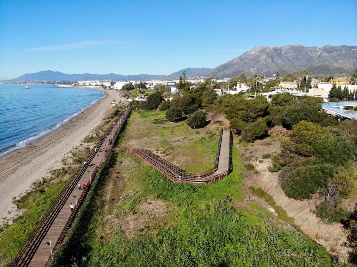 Studio-Near The Beach, Bbq And Seawater Pool Marbella Exteriör bild